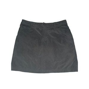 Eddie Bauer womens size 12‎ gray skort skirt